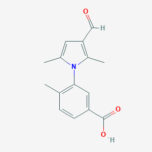 3-(3-formyl-2,5-dimethyl-1H-pyrrol-1-yl)-4-methylbenzoic acidͼƬ