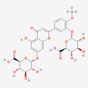 Diosmetin 3',7-Diglucuronide(>85%)ͼƬ