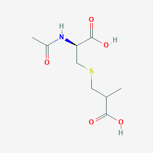 N-Acetyl-S-(2-carboxypropyl)-L-cysteine Bis(dicyclohexylammonium)Salt(Mixture of Diastereomers)ͼƬ