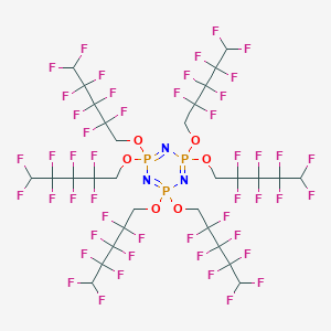 2,2,4,4,6,6-Hexakis[(2,2,3,3,4,4,5,5-octafluoropentyl)oxy]-25,45,65-1,3,5,2,4,6-triazatriphosphorineͼƬ