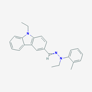 9-Ethylcarbazole-3-carboxaldehyde N-Ethyl-N-(O-Tolyl)hydrazoneͼƬ