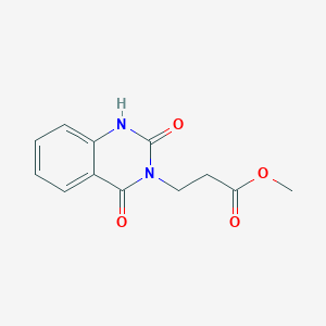 methyl 3-(2,4-dioxo-1,2,3,4-tetrahydroquinazolin-3-yl)propanoateͼƬ