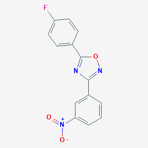 5-(4-Fluorophenyl)-3-(3-nitrophenyl)-1,2,4-oxadiazoleͼƬ