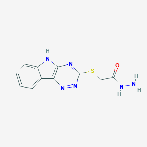 2-(2-(2,3,6-Triazino[5,4-b]indol-3-ylthio)acetylhydrazideͼƬ