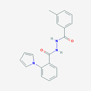 N'-(3-methylbenzoyl)-2-(1H-pyrrol-1-yl)benzenecarbohydrazideͼƬ