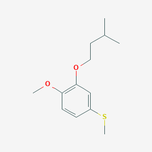 4-Methoxy-3-iso-pentoxyphenyl methyl sulfideͼƬ