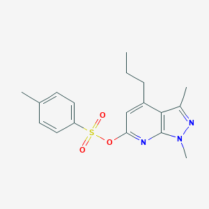 1,3-Dimethyl-4-propyl-1H-pyrazolo[3,4-b]pyridin-6-yl 4-Methylbenzene-1-sulfonateͼƬ