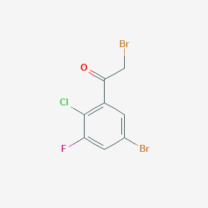 5'-Bromo-2'-chloro-3'-fluorophenacyl bromideͼƬ