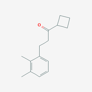 Cyclobutyl 2-(2,3-dimethylphenyl)ethyl ketoneͼƬ