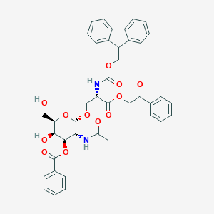 3-O-Benzoyl-N-acetyl--D-galactosaminyl-1-O-N-(Fmoc)serine PhenacylesterͼƬ