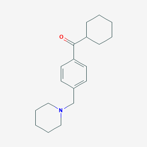 cyclohexyl 4-(piperidinomethyl)phenyl ketoneͼƬ