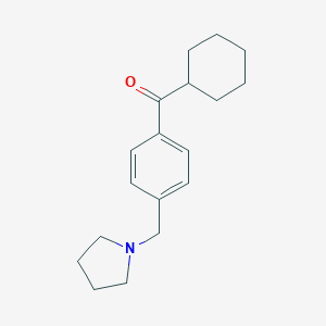 cyclohexyl 4-(pyrrolidinomethyl)phenyl ketoneͼƬ