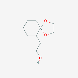 2-{1,4-dioxaspiro[4,5]decan-6-yl}ethan-1-olͼƬ