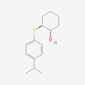 (1S,2S)-2-{[4-(propan-2-yl)phenyl]sulfanyl}cyclohexan-1-olͼƬ