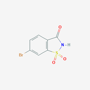 6-Bromobenzo[d]isothiazol-3(2H)-one 1,1-dioxideͼƬ