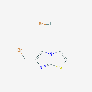 6-(Bromomethyl)imidazo[2,1-b]-[1,3]thiazole hydrobromideͼƬ