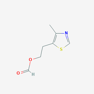 2-(4-Methylthiazol-5-yl)ethyl formateͼƬ