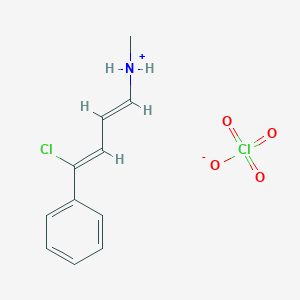 [(2Z)-3-Chloro-3-phenylprop-2-en-1-ylidene]dimethylazanium PerchlorateͼƬ