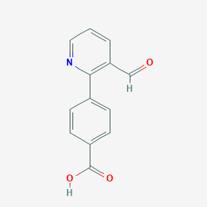 4-(3-Formyl-pyridin-2-yl)benzoic acidͼƬ