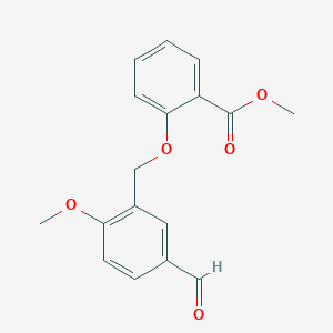 2-(5-Formyl-2-methoxy-benzyloxy)-benzoic acid methyl esterͼƬ