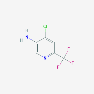 4-Chloro-6-(trifluoromethyl)pyridin-3-amineͼƬ