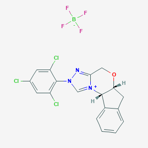 (5aR,10bS)-5a,10b--2-(2,4,6-ȱ)-4H,6H-Ტ[2,1-b][1,2,4][4,3-d][1,4]ķͼƬ