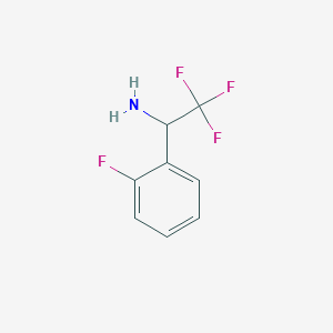 2,2,2-TRIFLUORO-1-(2-FLUOROPHENYL)ETHANAMINEͼƬ