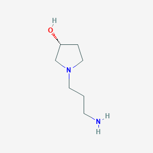 (3R)-1-(3-aminopropyl)pyrrolidin-3-olͼƬ