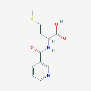 N-(Pyridin-3-ylcarbonyl)methionineͼƬ