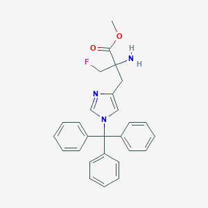 -(Fluoromethyl)-1-trityl-DL-histidine Methyl EsterͼƬ