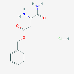 L-Aspartic acid b-benzyl ester a-amide hydrochlorideͼƬ