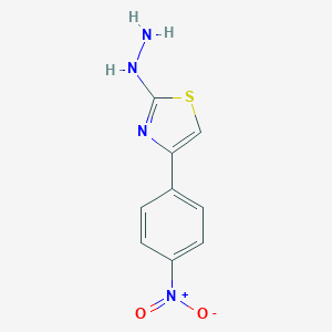 [4-(4-Nitro-phenyl)-thiazol-2-yl]-hydrazineͼƬ