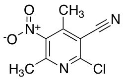 2-Chloro-4,6-dimethyl-5-nitronicotinonitrileͼƬ