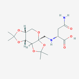 N2-[1-Deoxy-2,3:4,5-bis-O-(1-methylethylidene)--D-fructopyranos-1-yl]-L-asparagineͼƬ