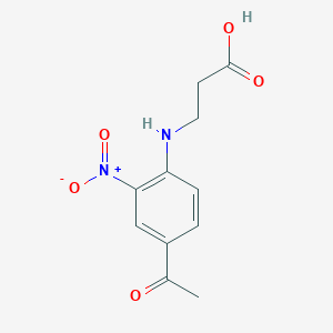 N-(4-Acetyl-2-nitrophenyl)-beta-alanineͼƬ