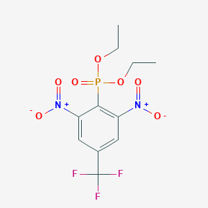 Diethyl [2,6-dinitro-4-(trifluoromethyl)-phenyl]phosphonateͼƬ