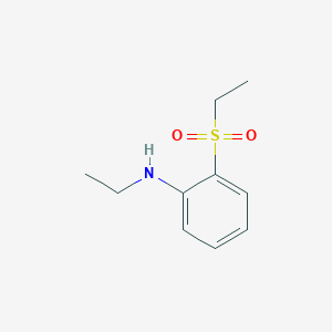 2-(Ethanesulfonyl)-N-ethylanilineͼƬ