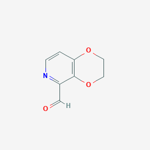 2,3-Dihydro-[1,4]dioxino-[2,3-c]pyridine-5-carbaldehydeͼƬ