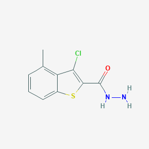 3-Chloro-4-methyl-1-benzothiophene-2-carbohydrazideͼƬ