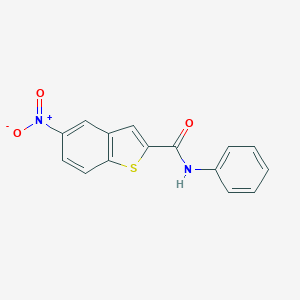 5-Nitro-N-phenyl-1-benzothiophene-2-carboxamideͼƬ