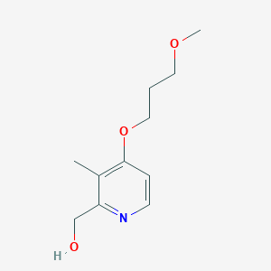 2-Hydroxymethyl-3-methyl-4-(3-methoxypropanoxyl)pyridineͼƬ