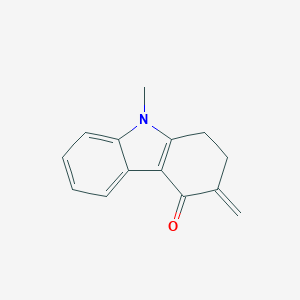 1,2,3,9-Tetrahydro-9-methyl-3-methylene-4H-carbazol-4-oneͼƬ