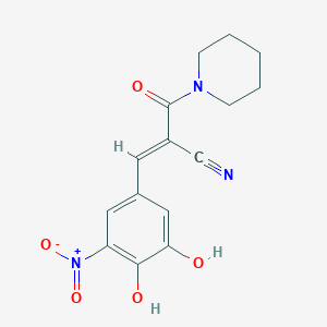 (E)--[(3,4-Dihydroxy-5-nitrophenyl)methylene]--oxo-1-piperidinepropanenitrileͼƬ