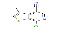 7-chloro-3-methylthieno[2,3-c]pyridine-4-carbonitrileͼƬ