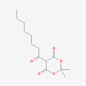 5-Octanoyl-2,2-dimethyl-1,3-dioxane-4,6-dioneͼƬ