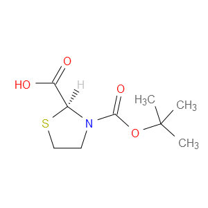 (2S)-3-[(tert-butoxy)carbonyl]-1,3-thiazolidine-2-carboxylicacidͼƬ