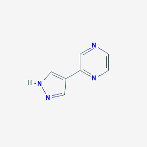 2-(1H-pyrazol-4-yl)pyrazineͼƬ