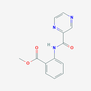 Methyl 2-(Pyrazine-2-amido)benzoateͼƬ