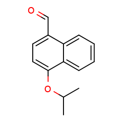 4-(propan-2-yloxy)naphthalene-1-carbaldehydeͼƬ