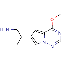 2-{4-methoxypyrrolo[2,1-f][1,2,4]triazin-6-yl}propan-1-amineͼƬ